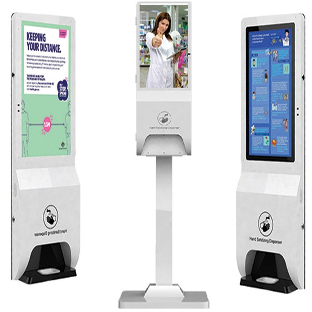 Digital Signage Hand Sanitizer 21.5 "