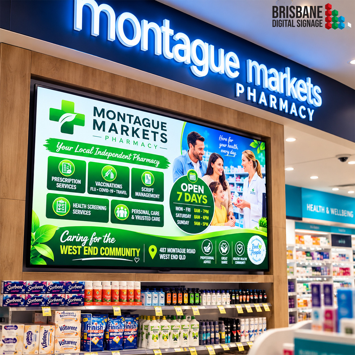 98" LCD Commercial Digital Signage Display