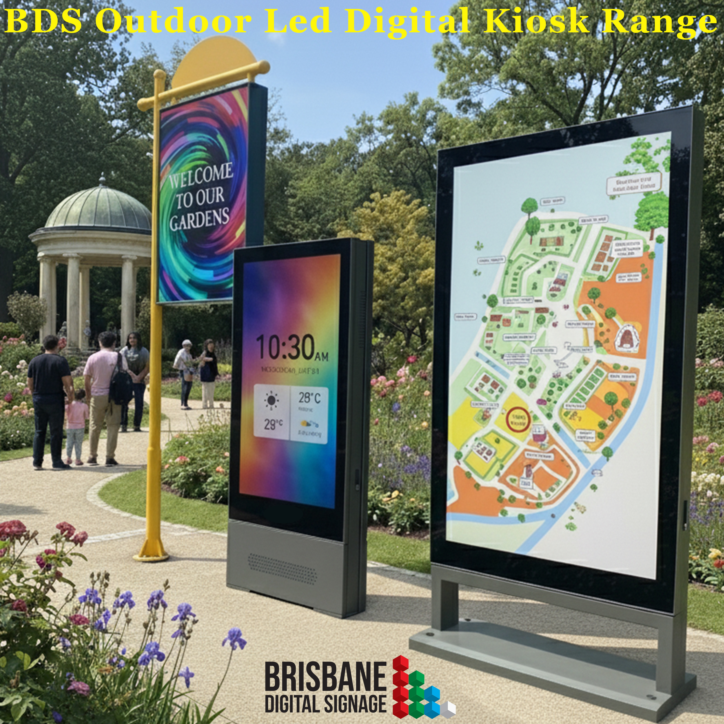 Outdoor LED Digital Signage Kiosks