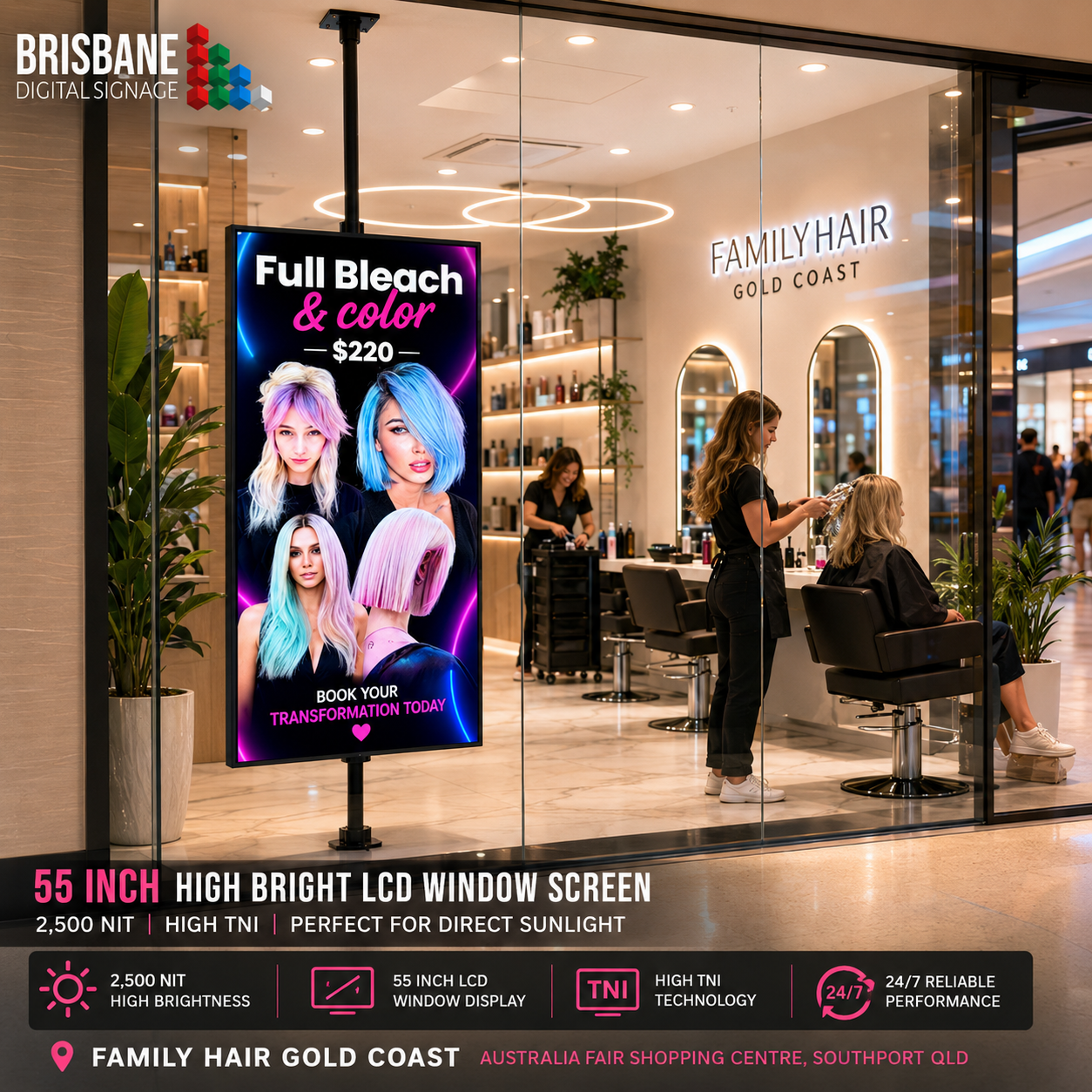 Retail Digital Signage Shopping Centre
