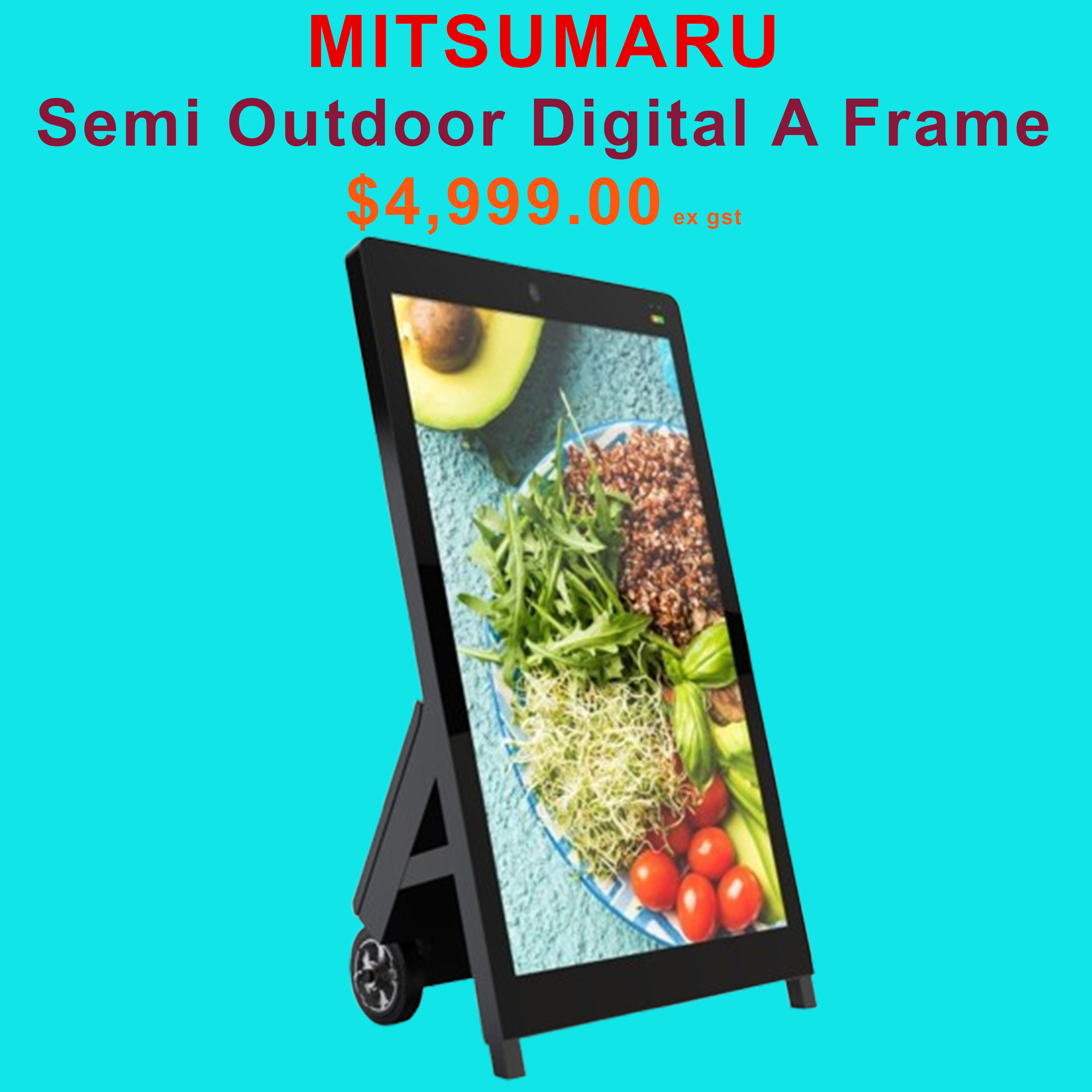 MITSUMARU Semi Outdoor Digital A Frame