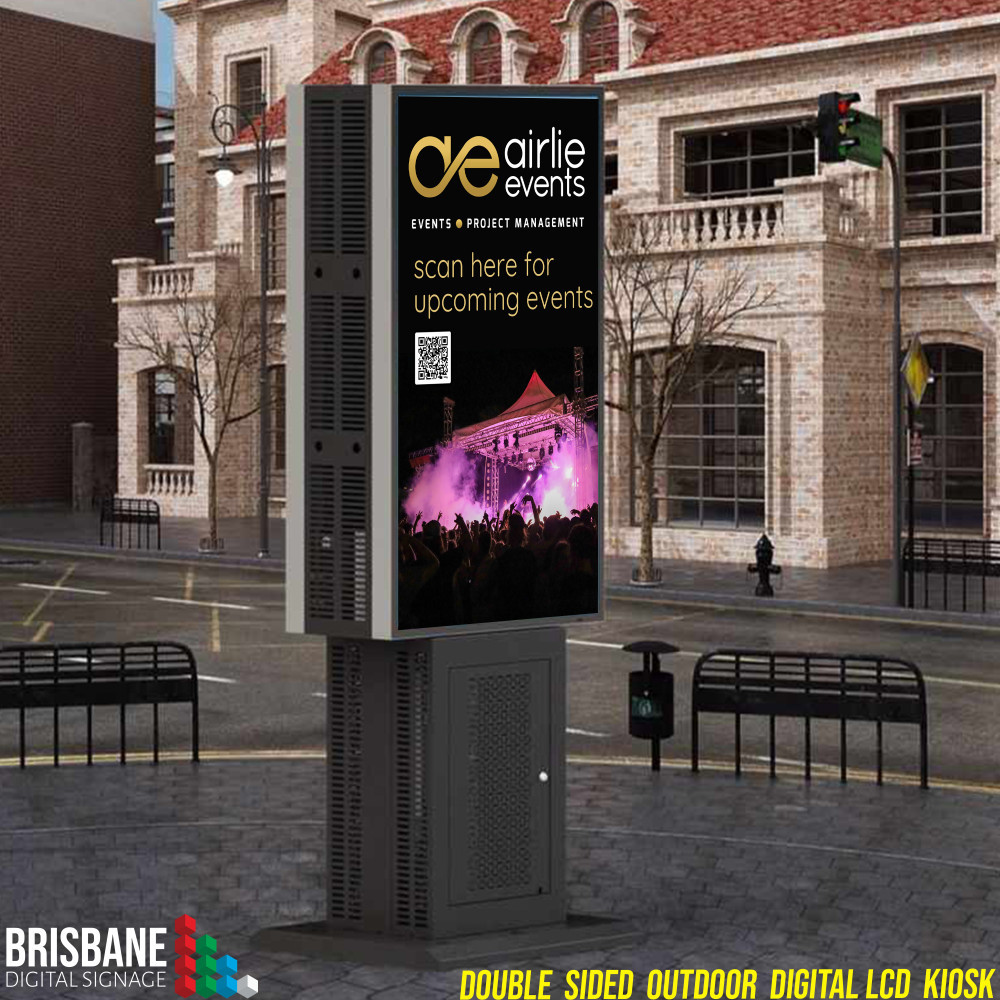 Double Sided Digital Kiosks 4000 nits