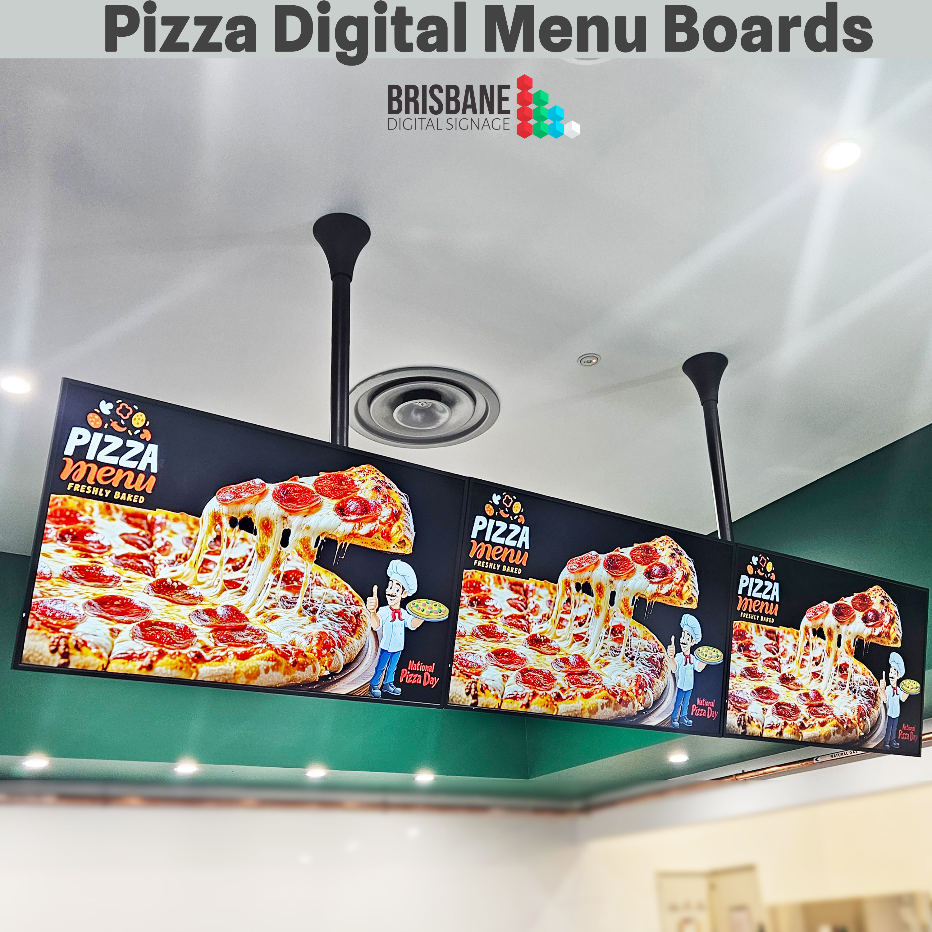 Pizza Shop Digital Menu Boards