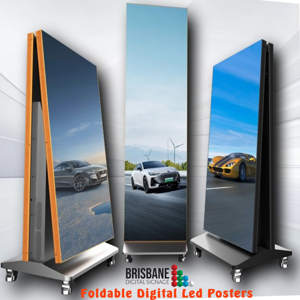 Foldable LED Digital Poster