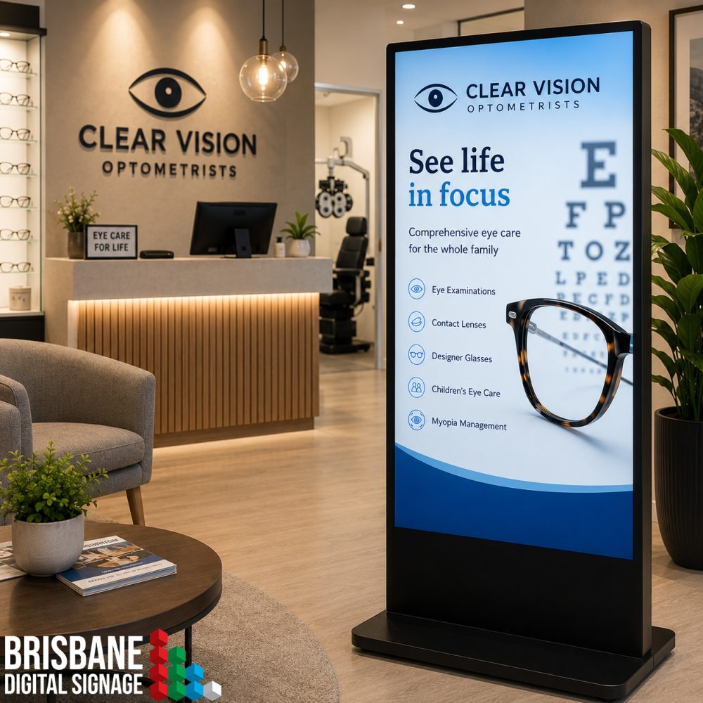 Optometrist Digital Kiosk