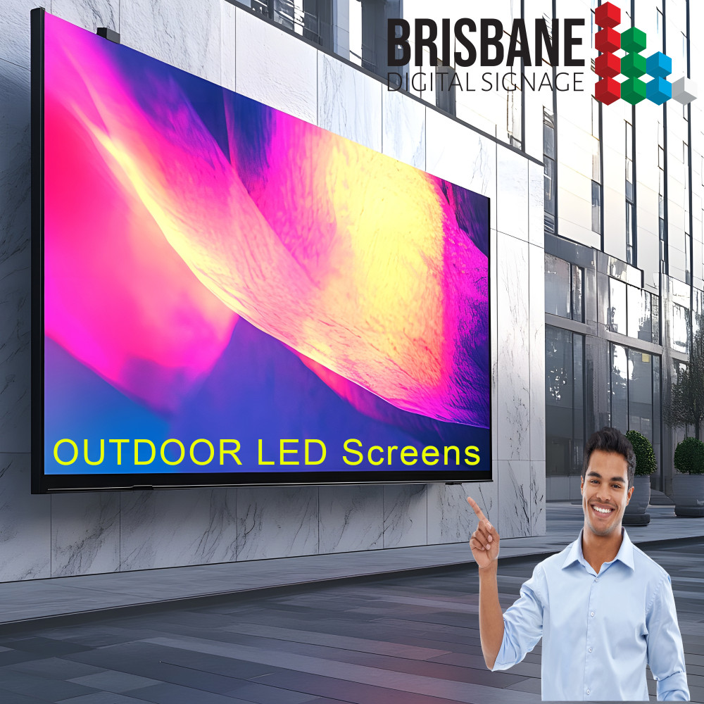 Outdoor Wall Mounted LED Digital Billboard