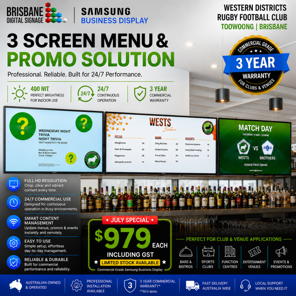 Samsung Commercial Digital Displays 