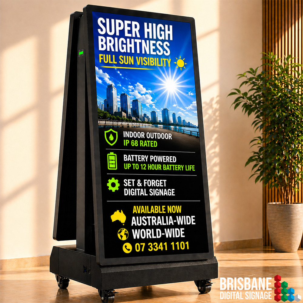 Outdoor Double Sided Digital A Frame 