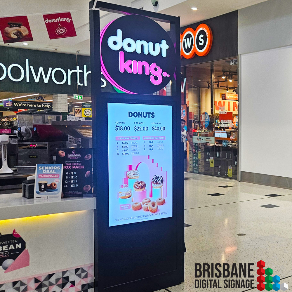 Retrofit Digital Signage Display – Built-In Kiosk Screen Integration