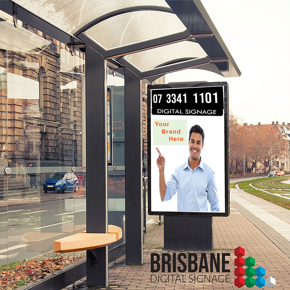 Bus Shelter Digital Signage Screens