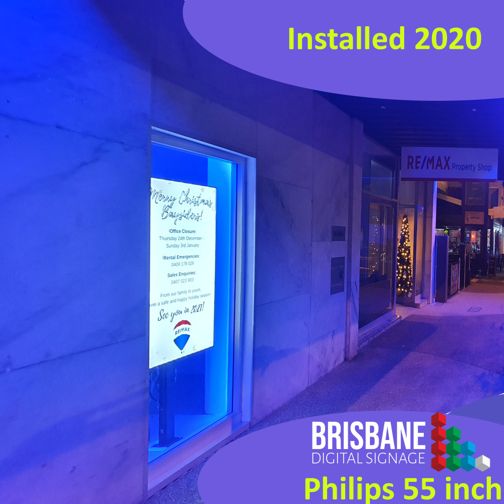 Remax Real Estate Digital Signage