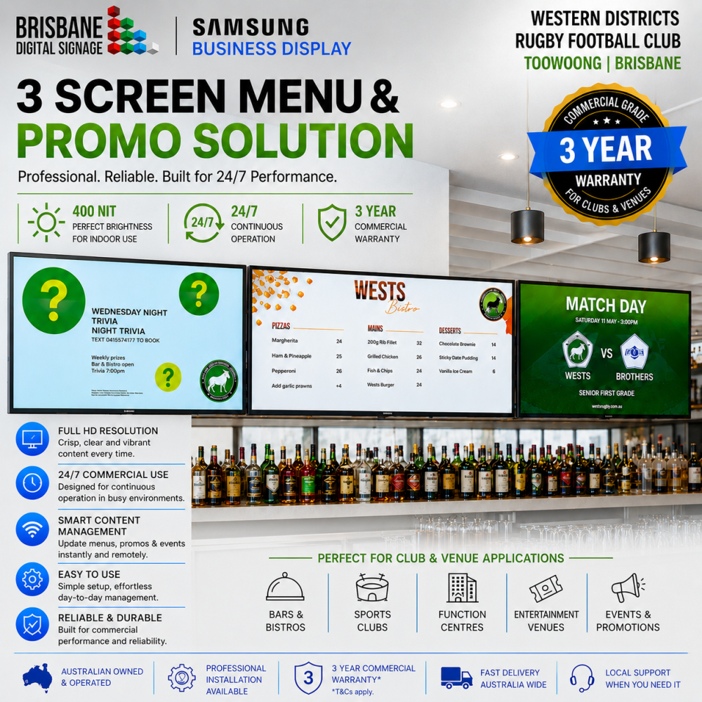 Samsung Digital Screens