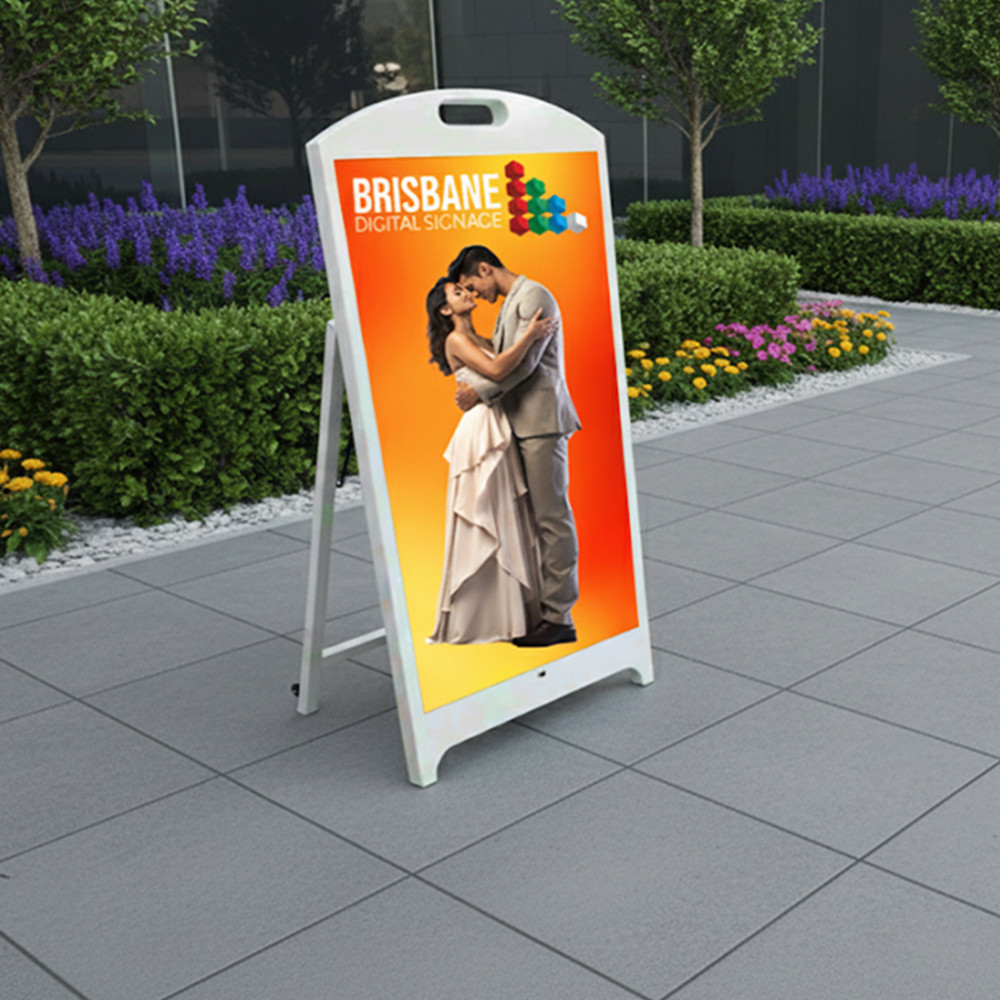 Outdoor White LED Digital A Frame 4500 nits