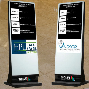 Customised Digital Signage Kiosk Directory Boards