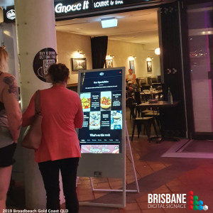 43 inch Digital A Frame Gold Coast