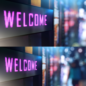 LED Digital Signage TEXT SCREEN