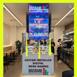 Cafe Restaurant Digital Food Menu Boards