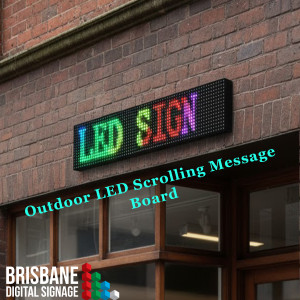 Outdoor Digital Signage LED Text Message Board