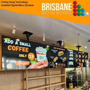 Bakery Digital Signage Menu Board Screens