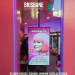 55 inch indoor digital signage portrait LCD screen installed in Harbour Town Gold Coast retail store